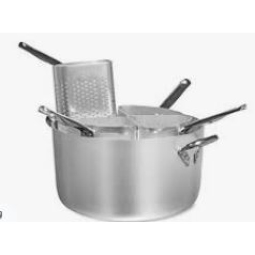 Puodas aukštas AGNELLI 3AL su 4 koštuvais (18l, Ø-36cm, h-20cm)