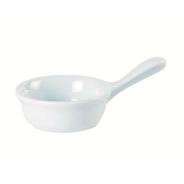 Padažinė Porcelite Standard ø6 cm, 85ml, balta