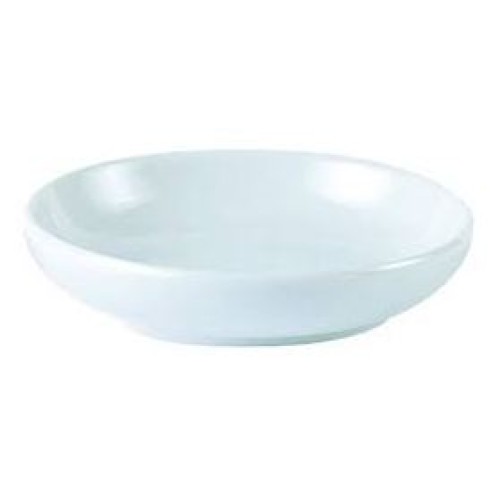 Indelis sviestui Porcelite Standard ø10 cm, baltas