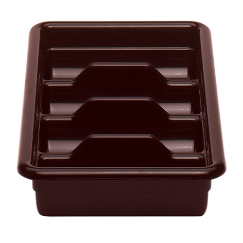 Dėžė stalo įrankiams CAMBRO (t.ruda; 4 dalių) (28.9 x 52 x 9.5 cm)