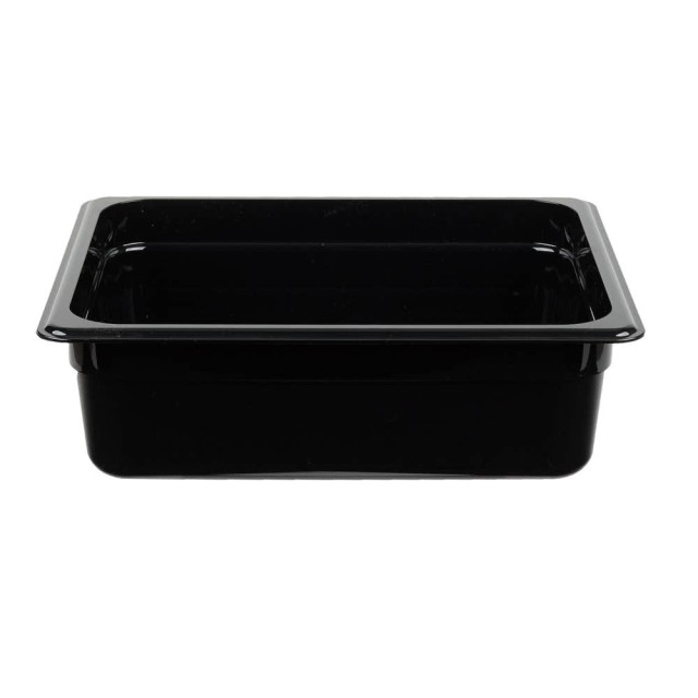Indas maistui laikyti CAMBRO (juodas) (GN1 2-26.5x32.5cm, h-15cm, 8.9l)