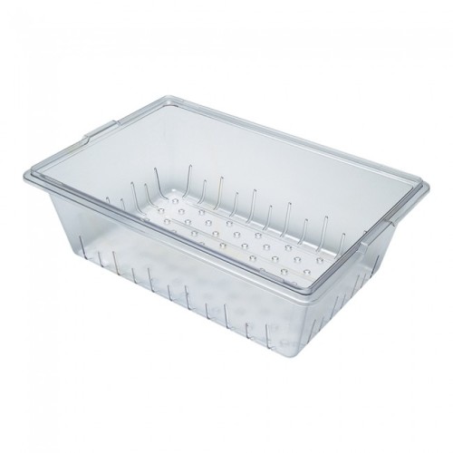 Konteineris-rėtis CAMBRO iš polikarbonato (skaidrus) (h-20cm)