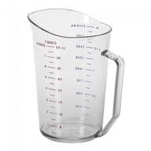 Indas matavimui CAMBRO (skaidrus) (2l)