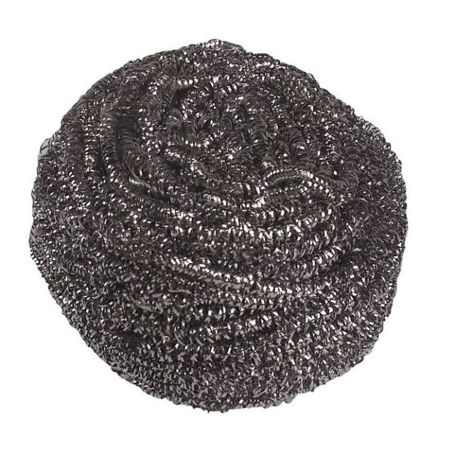 Šveistukas Green-Tex® nerūd. plieno, 60 g, Ø10 cm