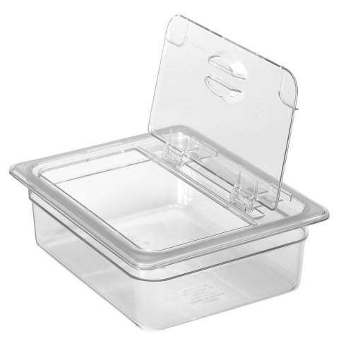 Dangtelis atverčiamas CAMBRO (skaidrus polikarb.) (GN1 2-26.5x32.5cm)