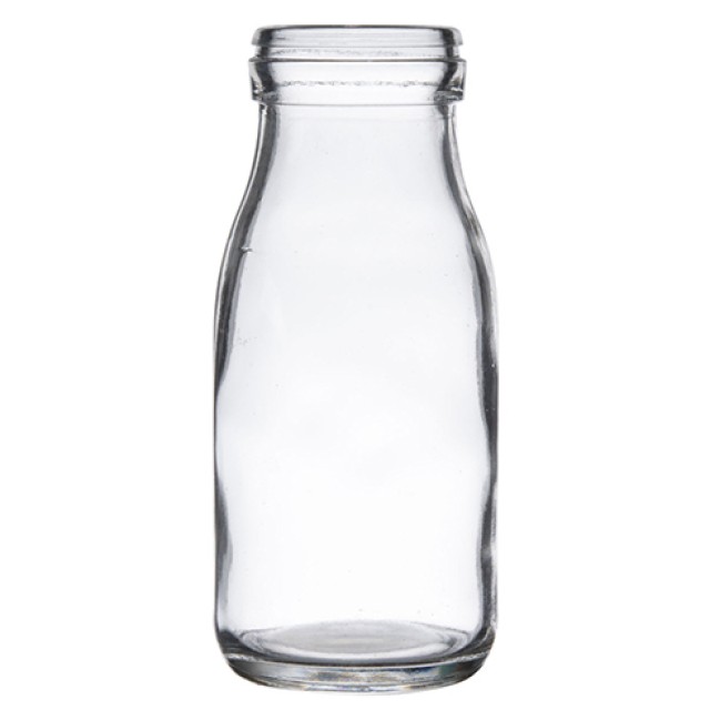Stiklinis butelis pienui METALCRAFT 236,6 ml