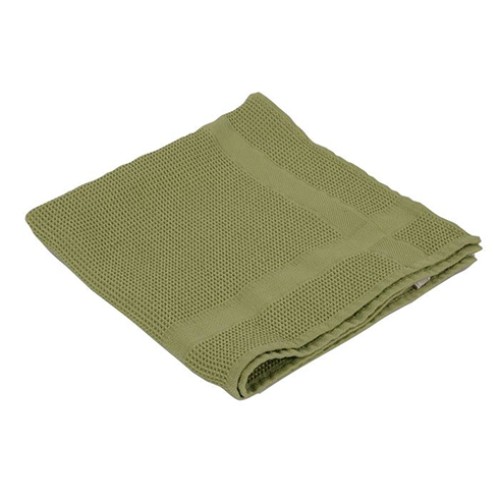 Mikropluošto rankšluostis Green-Tex virtuvei 50x75 cm, žalias