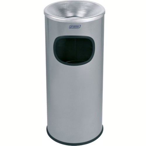 Šiukšliadėžė peleninė Probbax ECO 30 l, sidabro pilka