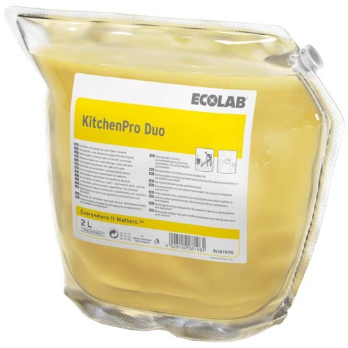 Universalus virtuvės paviršių ir grindų valiklis KITCHENPRO DUO (2l)