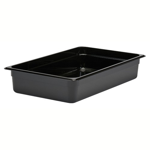 Indas maistui laikyti CAMBRO (juodas) (GN1 1-32,5x53cm, h-10cm, 13l)