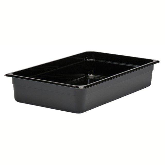 Indas maistui laikyti CAMBRO (juodas) (GN1 1-32,5x53cm, h-10cm, 13l)