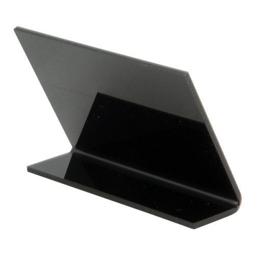 SECURIT kreidinė lentelė A8, 5 vnt., pastatoma, L formos, juoda,