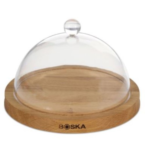 Lentelė sūriui su dangčiu BOSKA 260 x 25 mm, ąžuolo