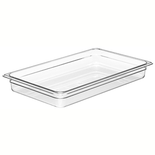 Indas maistui laikyti CAMBRO (skaidrus) (GN1 1-53 x32.5cm, h-6,5cm, 8,5l)