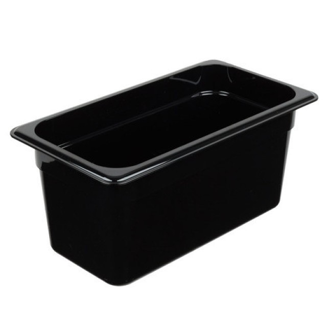 Indas maistui laikyti CAMBRO (juodas) (GN1 3 - 17,6 x 32,5 cm, h-15 cm, 8,9 l)