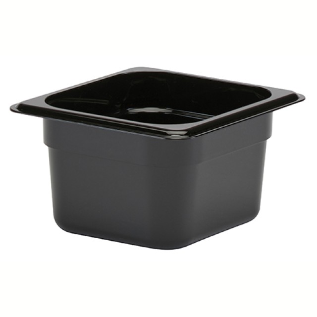 Indas maistui laikyti CAMBRO (juodas polikarb.) (GN1 6-16.2x17.6cm, h-10cm, 1.5l)