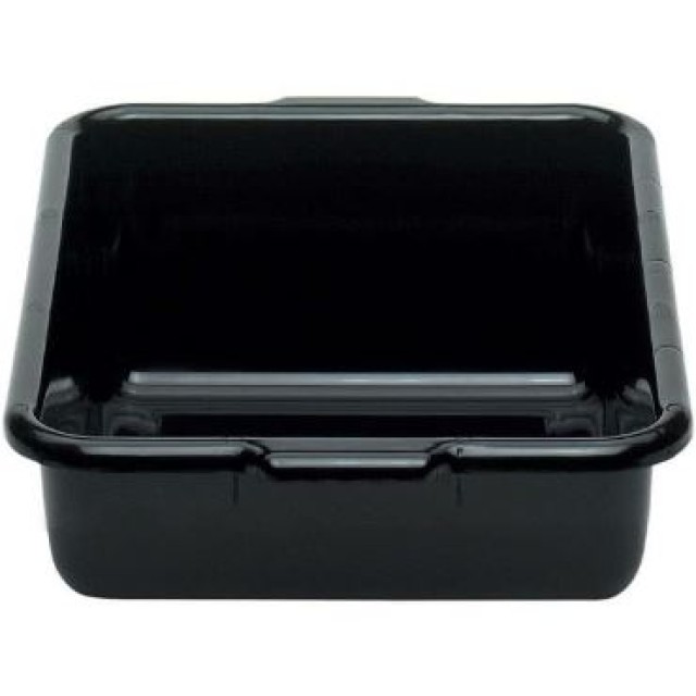Dėžė nešvarių indų surinkimui CAMBRO (juoda, su rankenomis) (38,7 x 51,4 x 12,5 cm)