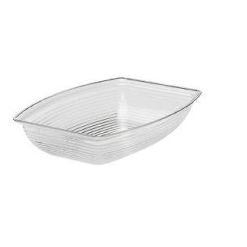 Dubuo CAMBRO Ribbed (stačiakampis, skaidrus) (22,9x30,8cm; 2,7l)