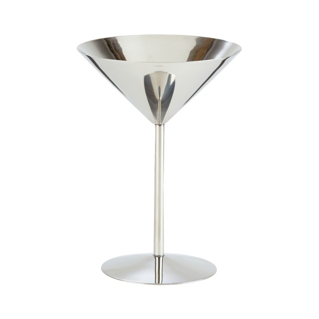 Metalinė Martini taurė 220 ml, diametras 12 cm, h-16,5 cm
