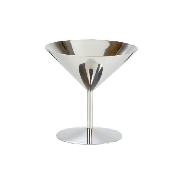 Metalinė Martini taurė 220 ml, diametras 12 cm, h-12 cm