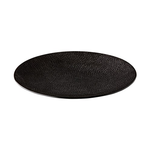 Lėkštė Q Athentic Honeycomb 21cm, juodos sp.