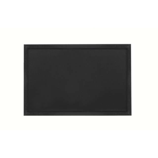 SECURIT kreidinė lenta (sieninė) 60x80x1,5 cm, juodos sp. mediniu rėmeliu