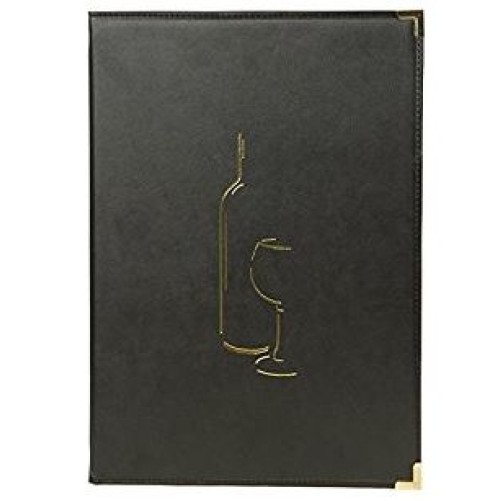 SECURIT vyno meniu segtuvas Classic 34x24x1 cm, juodos sp.