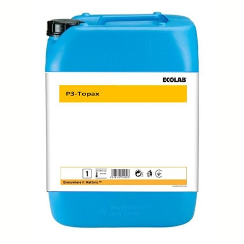 Silpnai šarminė neutrali plovimo putomis priemonė P3-TOPAX 12 21 kg, maisto pramonei