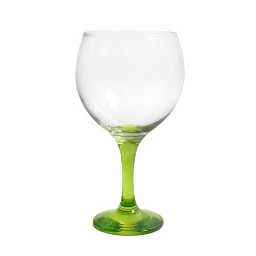 Taurė kokteiliams 645ml, žalia kojele