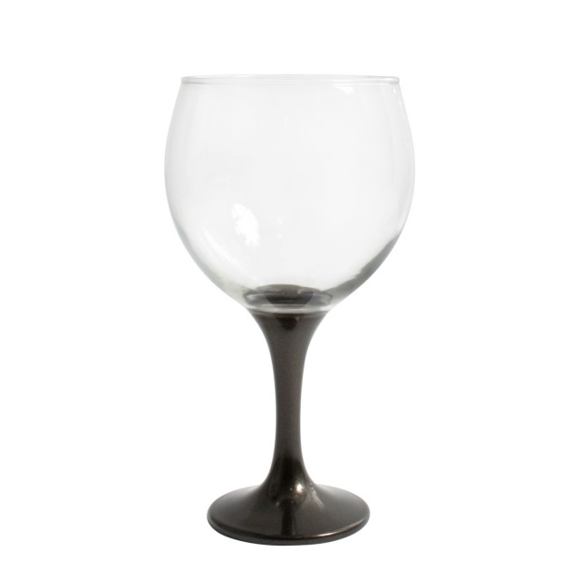 Taurė kokteiliams 645ml, juoda kojele