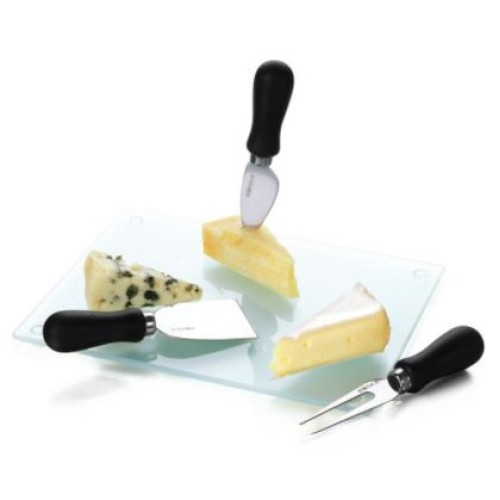 Peilių rinkinys Gouda BOSKA 3 rūšių, visiems sūrių tipams, 240 x 180 x 7mm