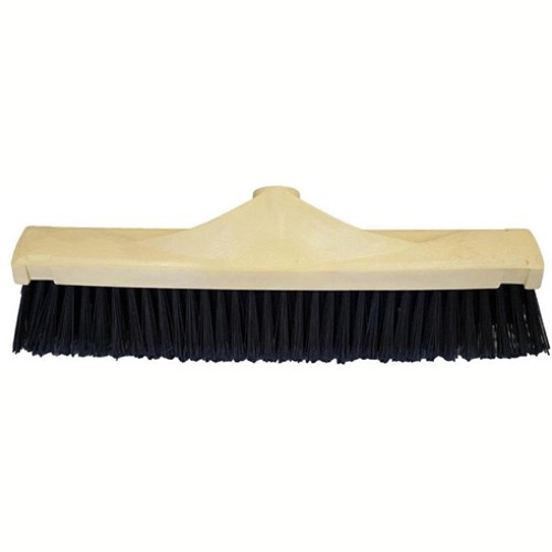 Šepetys grindims su jungtimi kotui 60 cm, plastiko, be koto