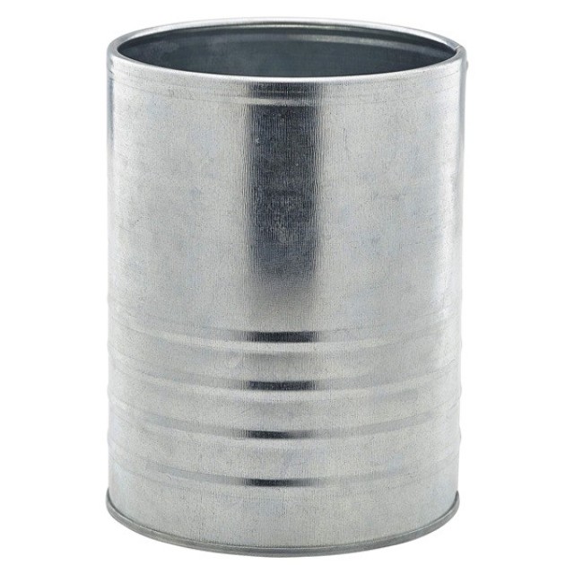 Indelis - skardinė stalo serviravimui cinkuoto plieno, 1,3 l, h-14,5 cm
