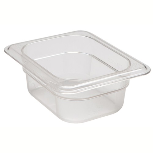 Indas maistui laikyti CAMBRO (skaidrus polikarb.) (GN1 8-16,2x13,17cm, h-6,5cm, 0,7l)