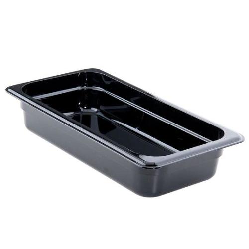 Indas maistui laikyti CAMBRO (juodas) (GN1 3 - 17,6 x 32,5 cm, h-6,5 cm, 2,4 l)