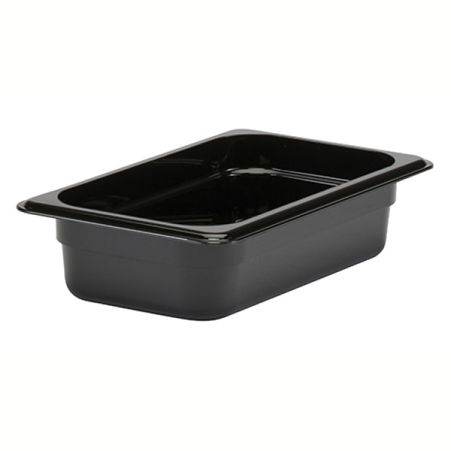 Indas maistui laikyti CAMBRO (juodas polikarb.) (GN1 4-16,2x26,5cm, h-6,5cm, 1,7l)