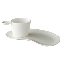 Polėkštė Q Fine China Amuse 20,5 cm, ovalo formos