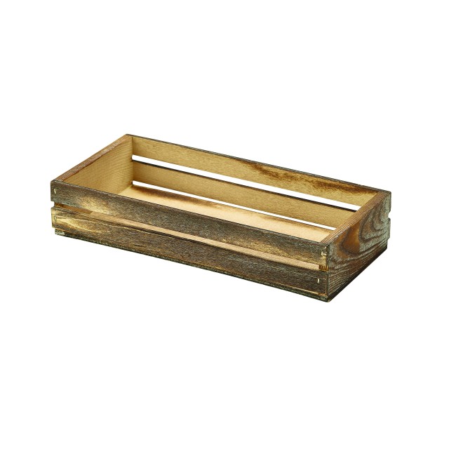 Medinė dežutė padažams 34x12x7cm