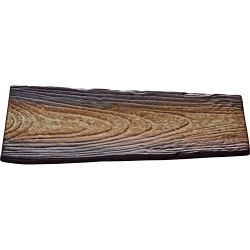 Pailga lėkštė Playground Terra 28x16cm, rudos sp.