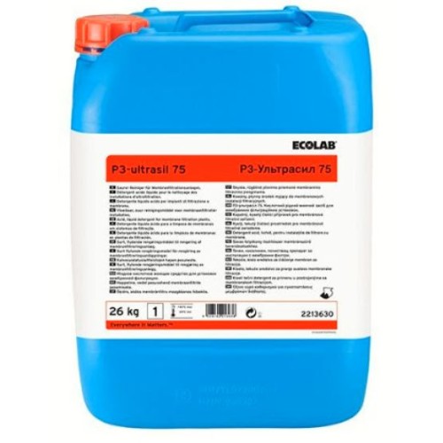 Rūgštinė priemonė P3-ULTRASIL 75 26 kg, maisto pramonei