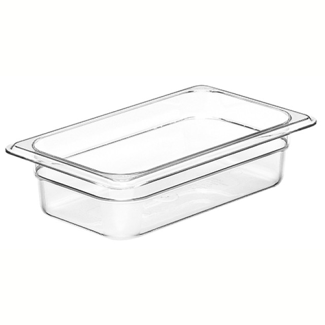 Indas maistui laikyti CAMBRO (polikarb.) (GN1 4-16,2x26,5cm, h-6,5cm, 1,7l)