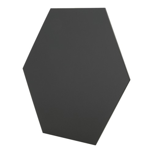 SECURIT šešiakampės sienos lentelės 17,9x15,5x0,3cm, kamštinės 3vnt. kreidinės 4vnt., su žymekliu