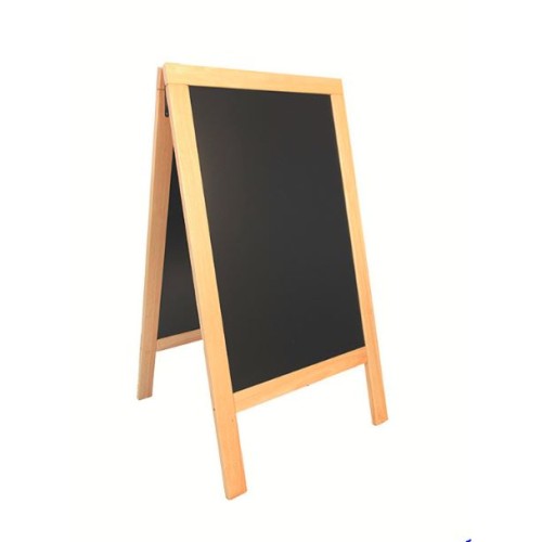SECURIT medinis dvigubas stendas Deluxe 143x74,5x7 cm, juodas smėlio spalvos rėmu
