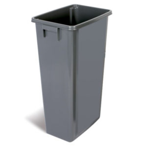Šiukšliadėžė Indoor waste 60L, pilkos sp., 32x46x58cm, be dangčio, polipropileno