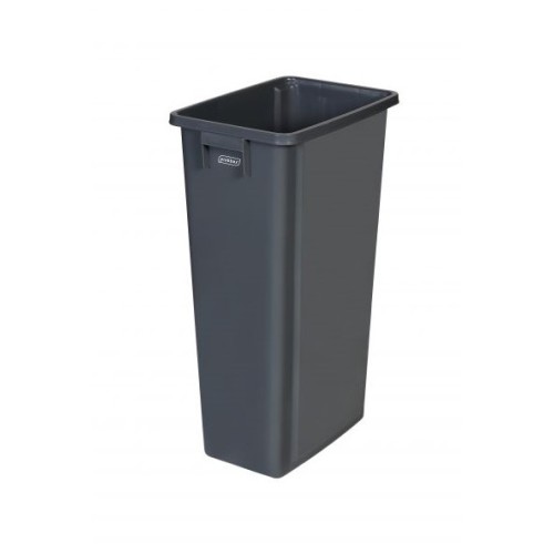 Šiukšliadėžė Indoor waste 80L, pilkos sp., 32x46x76.2cm, be dangčio, polipropileno