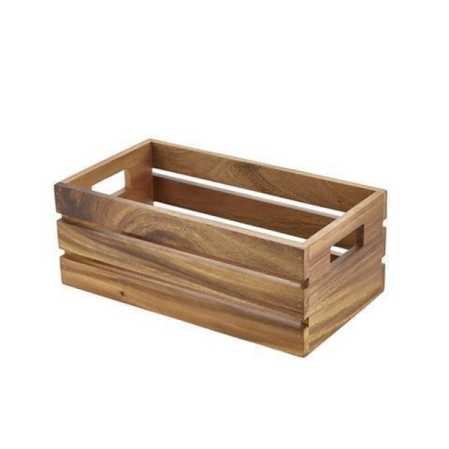 Medinė dėžutė GN 1 2 32,5 x26,5 x15,3 cm