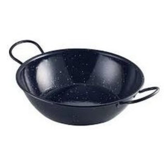 Dubuo Wok keptuvė su rankenėlėmis maisto pateikimui, 2000ml, ø26x7,1cm