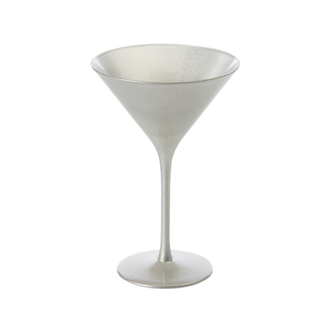 Taurė kokteiliams Olympic sidabro sp., 200ml, ø11x17,3cm