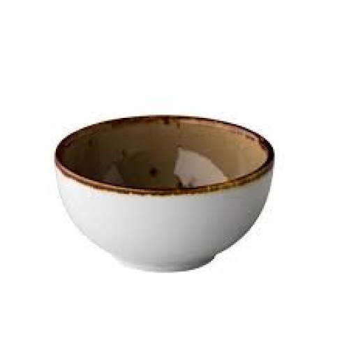 Indelis padažui smėlio spalvos ø8cm,