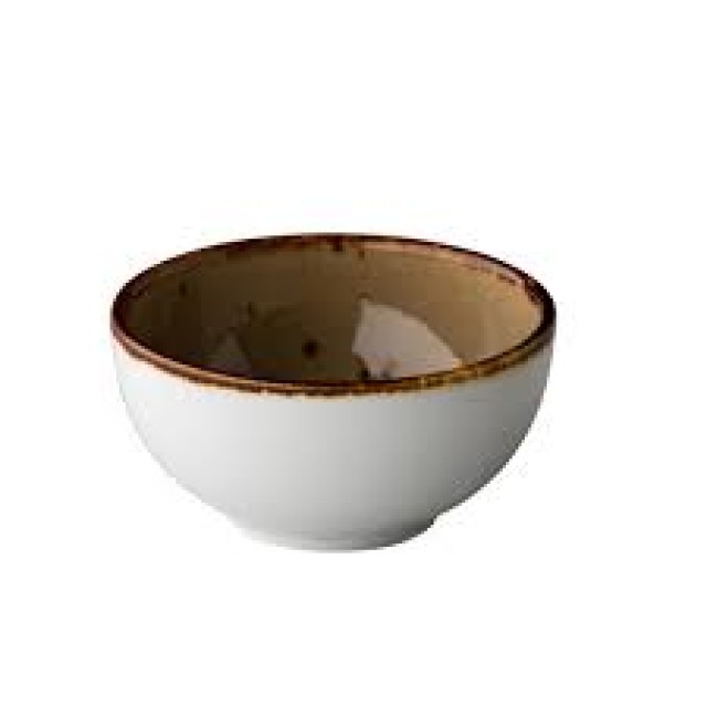 Indelis padažui smėlio spalvos ø8cm,